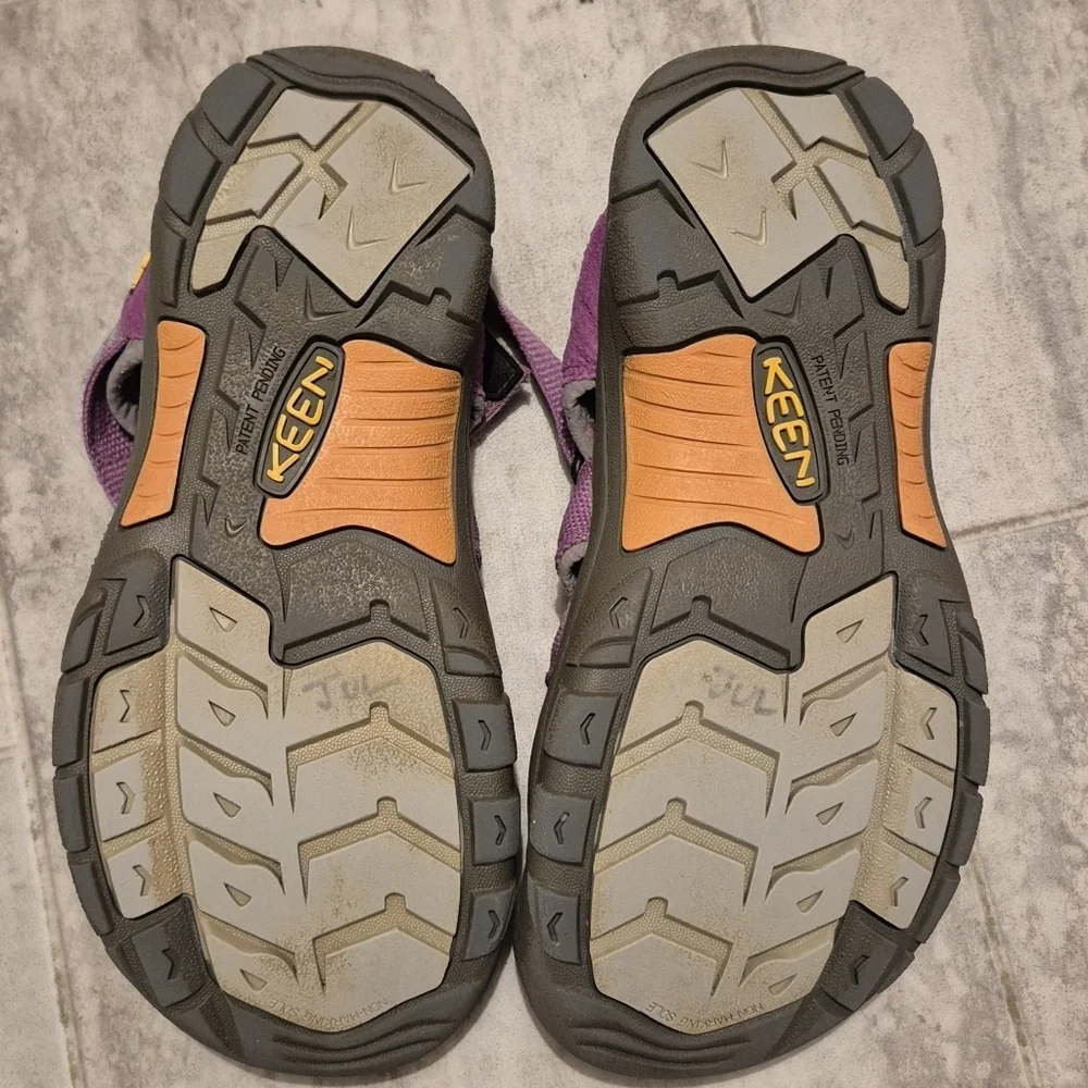 Keen Kids Purple and Gray Sandals